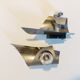 Pair of brushed aluminum sconces UFO 1970