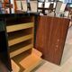 Art Deco Desk in Black Lacquer, Walnut & Metal, France, 1930s-1940s