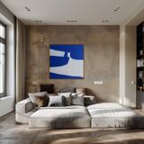 Contemporary art on canvas 80x80cm