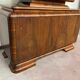 Art Deco display cabinet in walnut