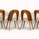 Set de 4 chaises par Antonin Suman, années 1960,