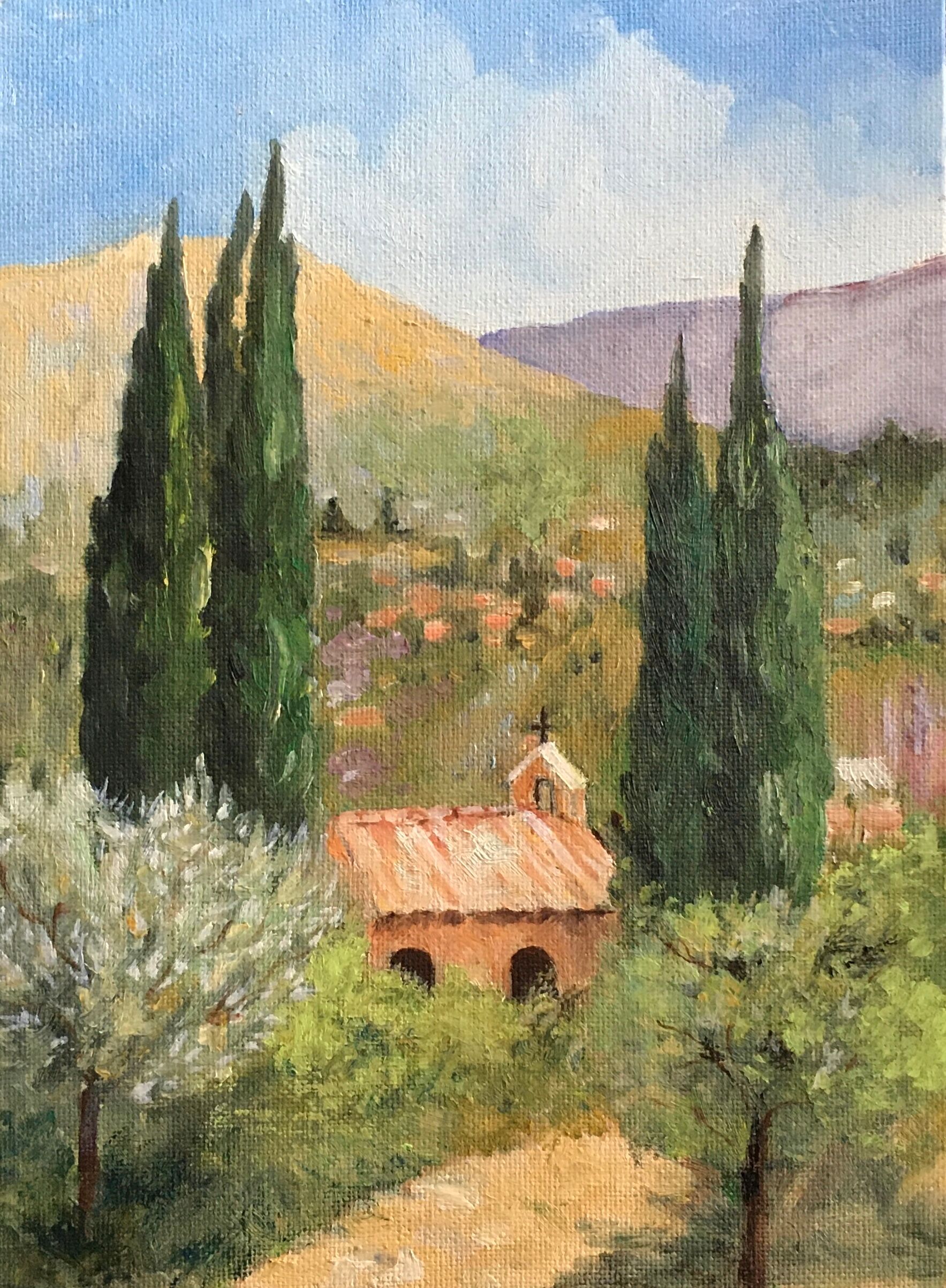Provencal church painting