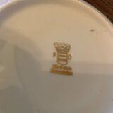 Set of 6 Chauvigny White coasters