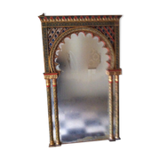 Old Radjastan mirror arch 190x120 cm