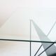 Butterfly geometric design coffee table