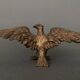 Three bronze eagles Napoleon III 19th century golden patina