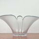 Vintage Danish glass bowl by Holmegaard, 1970s