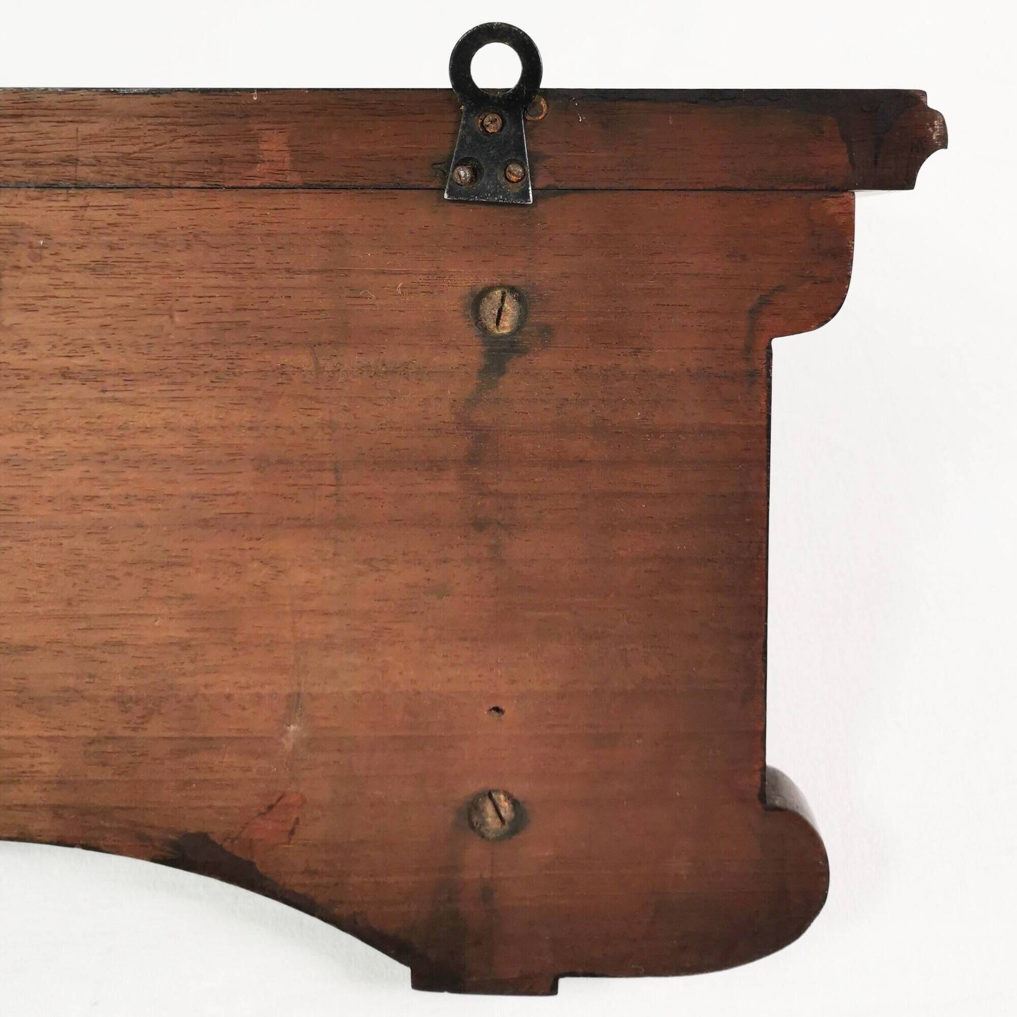 Art Nouveau mahogany shelf, Denmark 1930s.