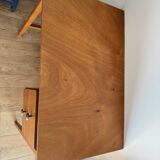 Vintage student desk from the 50s