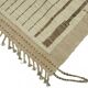 Handwoven Turkish Rustic 277 cm x 370 cm Beige Wool Carpet