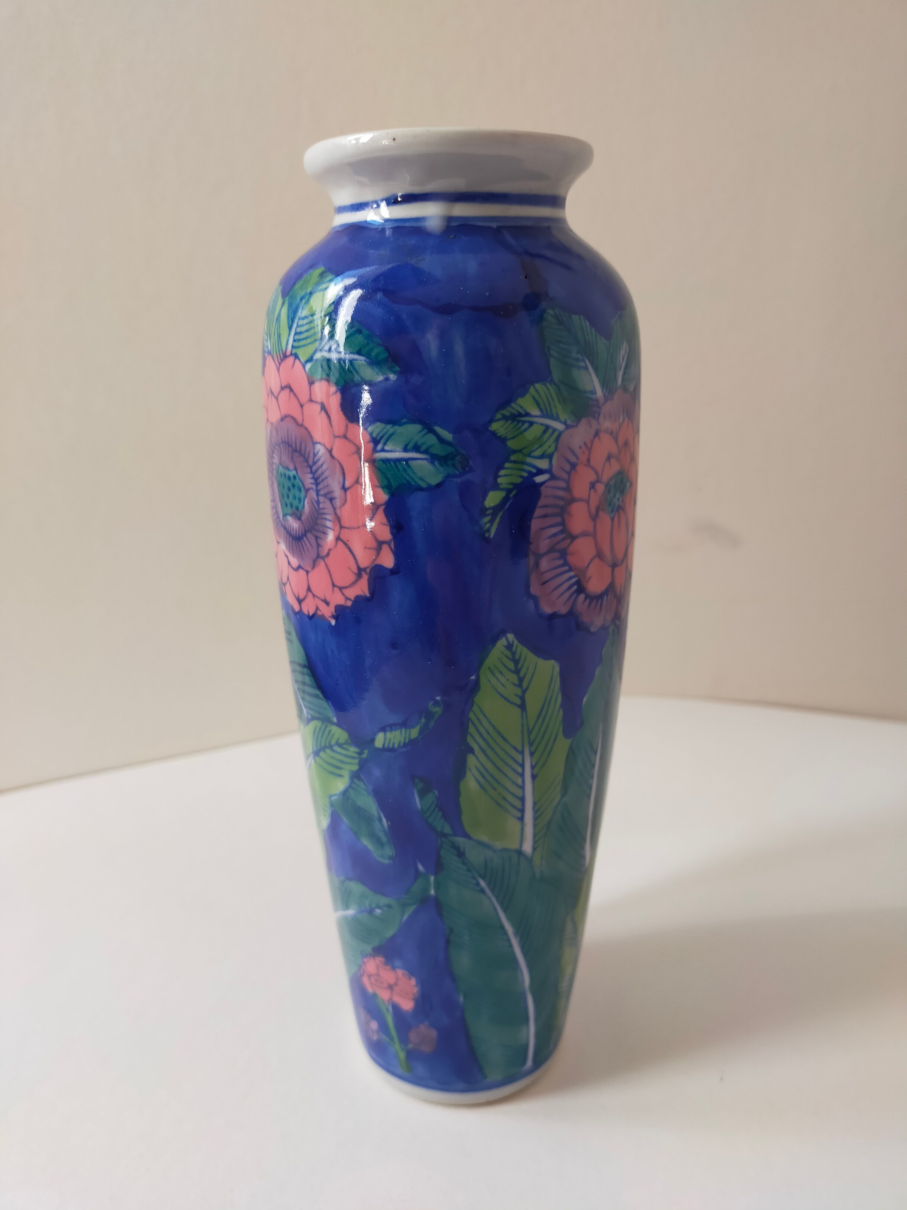 Japanese vase in bloom