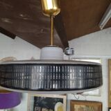 Glass hanging lamp 1950