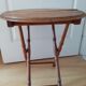Old folding side table