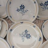 10 assiettes plates anglaises BILTONS