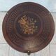 Napoleon III saddle in precious wood marquetry