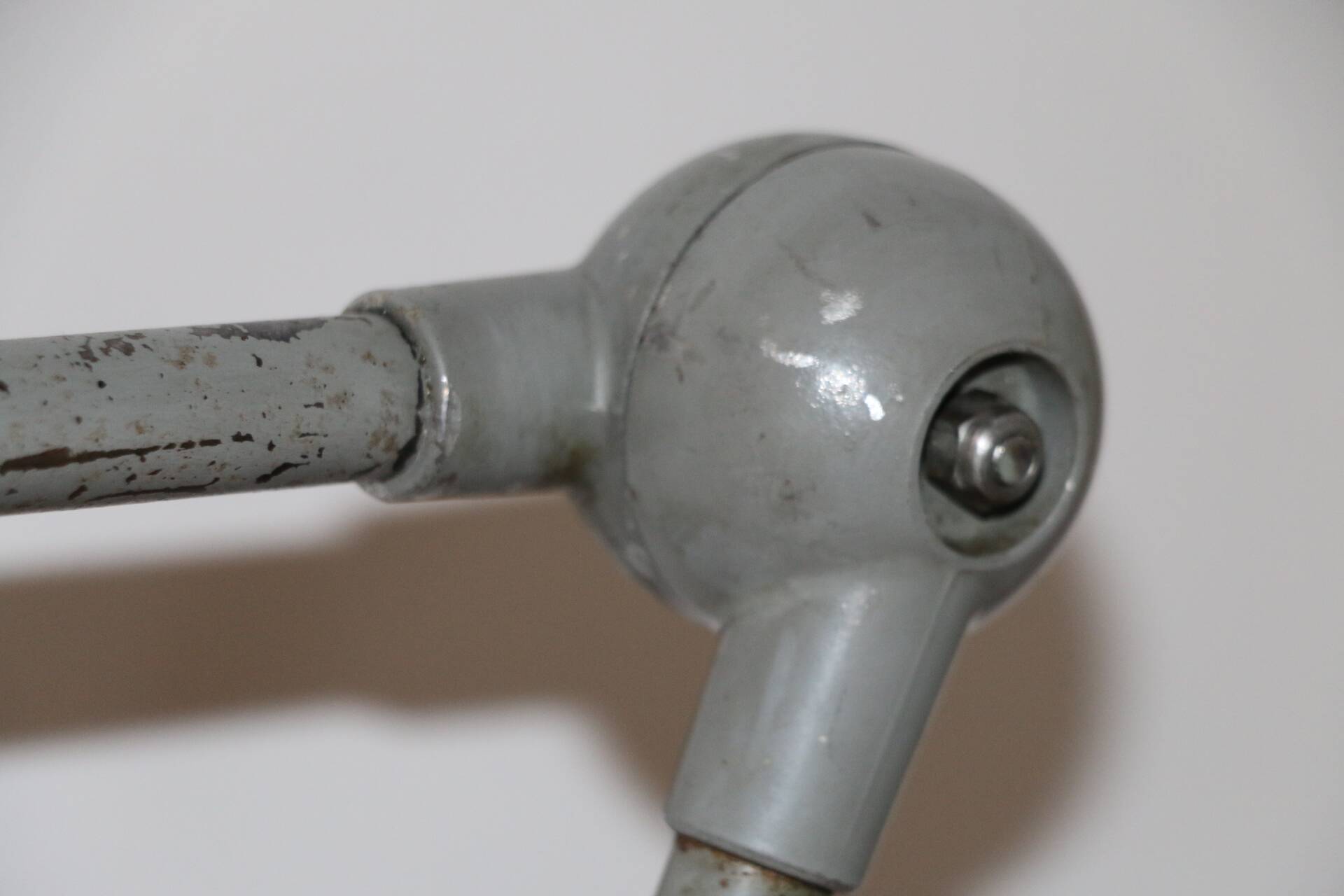 Jielde lamp 2 arms gray 1970