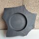 Large brutalist slate catchall from Trélazé, 1970s.