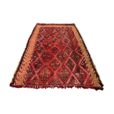 Tapis vintage turc mini kilim 93x58 cm