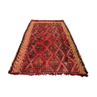 Tapis vintage turc mini kilim 93x58 cm