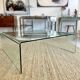 Tempered glass coffee table