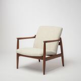 Fauteuils Edmund Homa GFM-64 Mid-Century – Design polonais des années 1960 restauré, 2