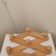 Portemanteau arcordeon en bois