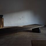 Table basse chêne brûlé