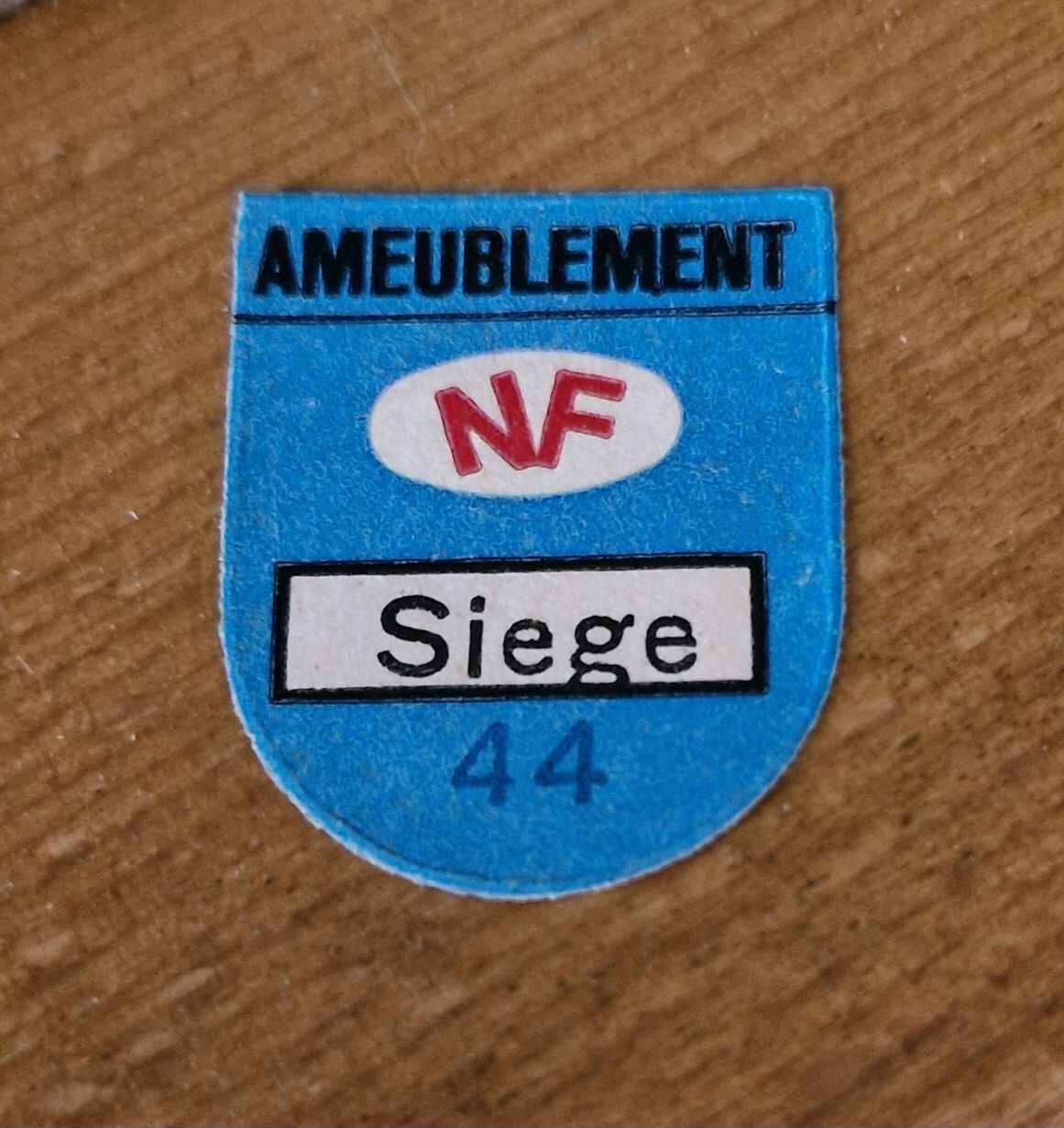 Series of 4 Scandinavian chairs, 1970s