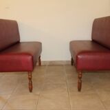 Authentic vintage bistro bench n° 1