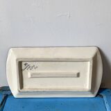 Ceramic plate Quimper signed HB