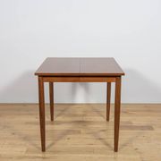 Table à manger extensible en teck et palissandre des années 1960, Danemark.