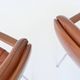 Geoffrey Harcourt pair of armchairs in leather Artifort The Netherlands 196