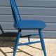 2 blue Tapiovaara style chairs