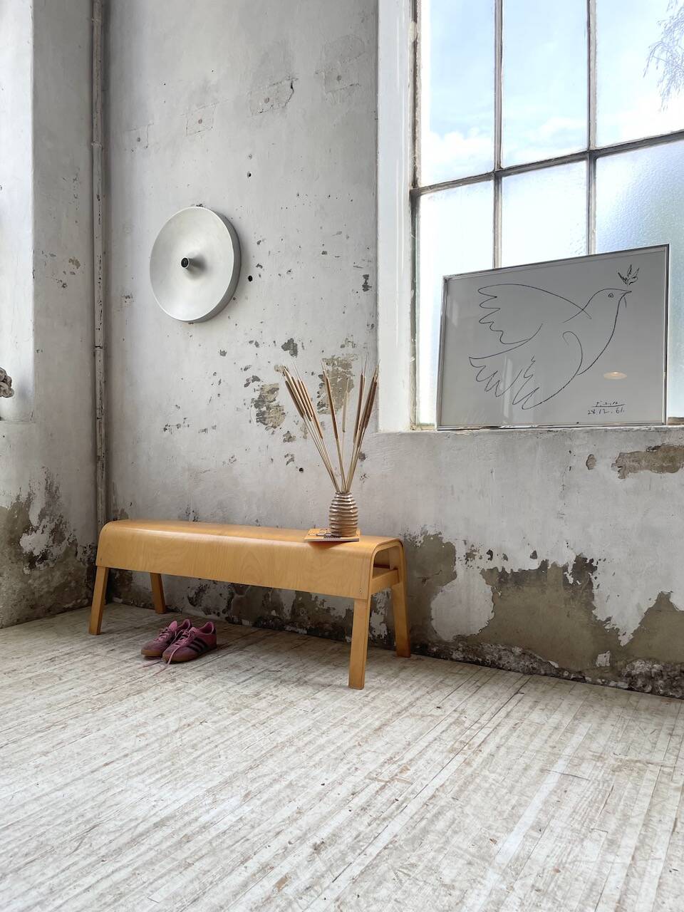 Vintage Ikea Ehlén Johansson bench 2000