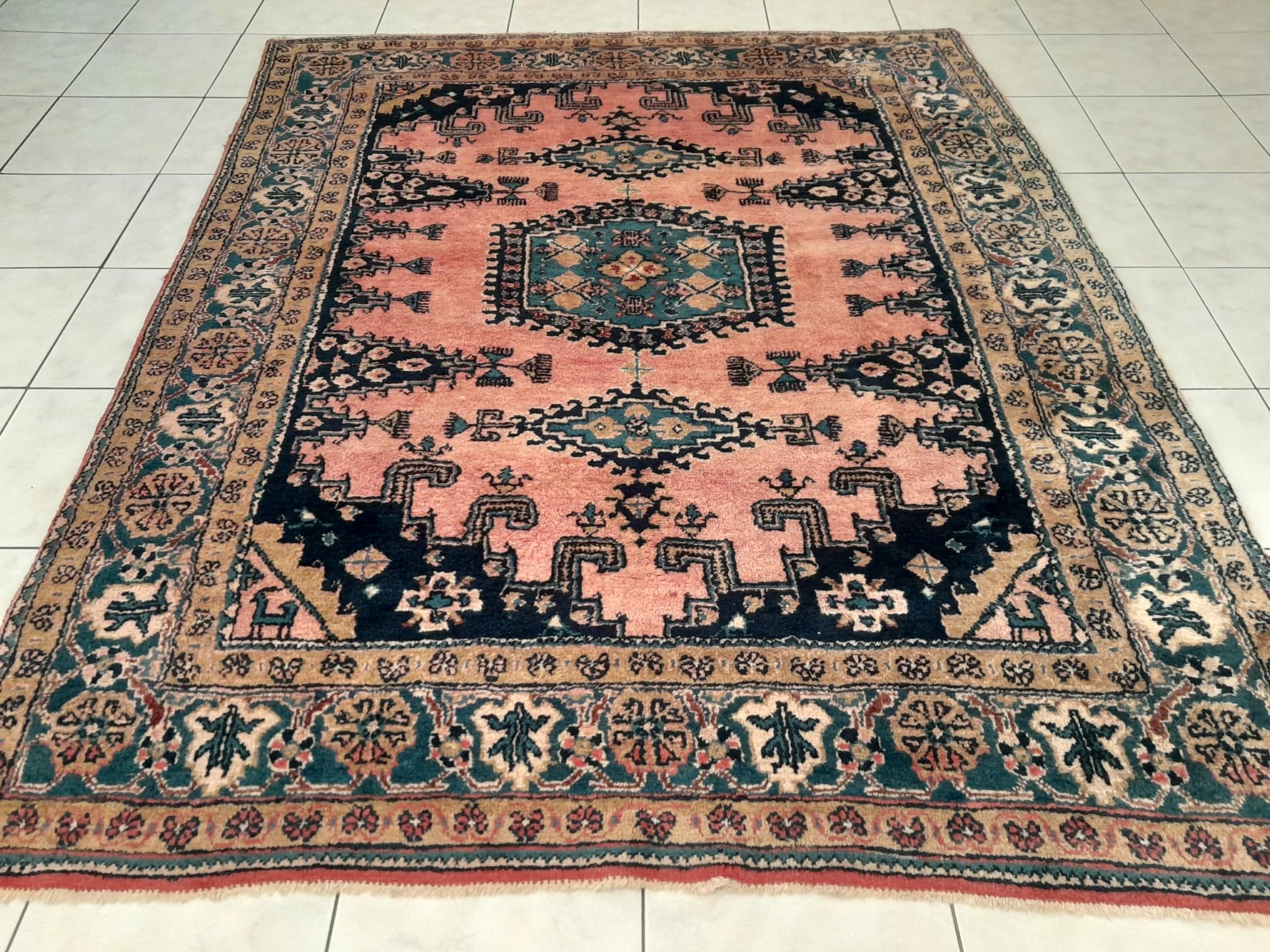 Handmade persian carpet wiss 216x175cm