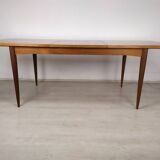Scandinavian extendable table teak