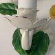 Pair of Italian metal lemon sconces, Firenze House, 1970
