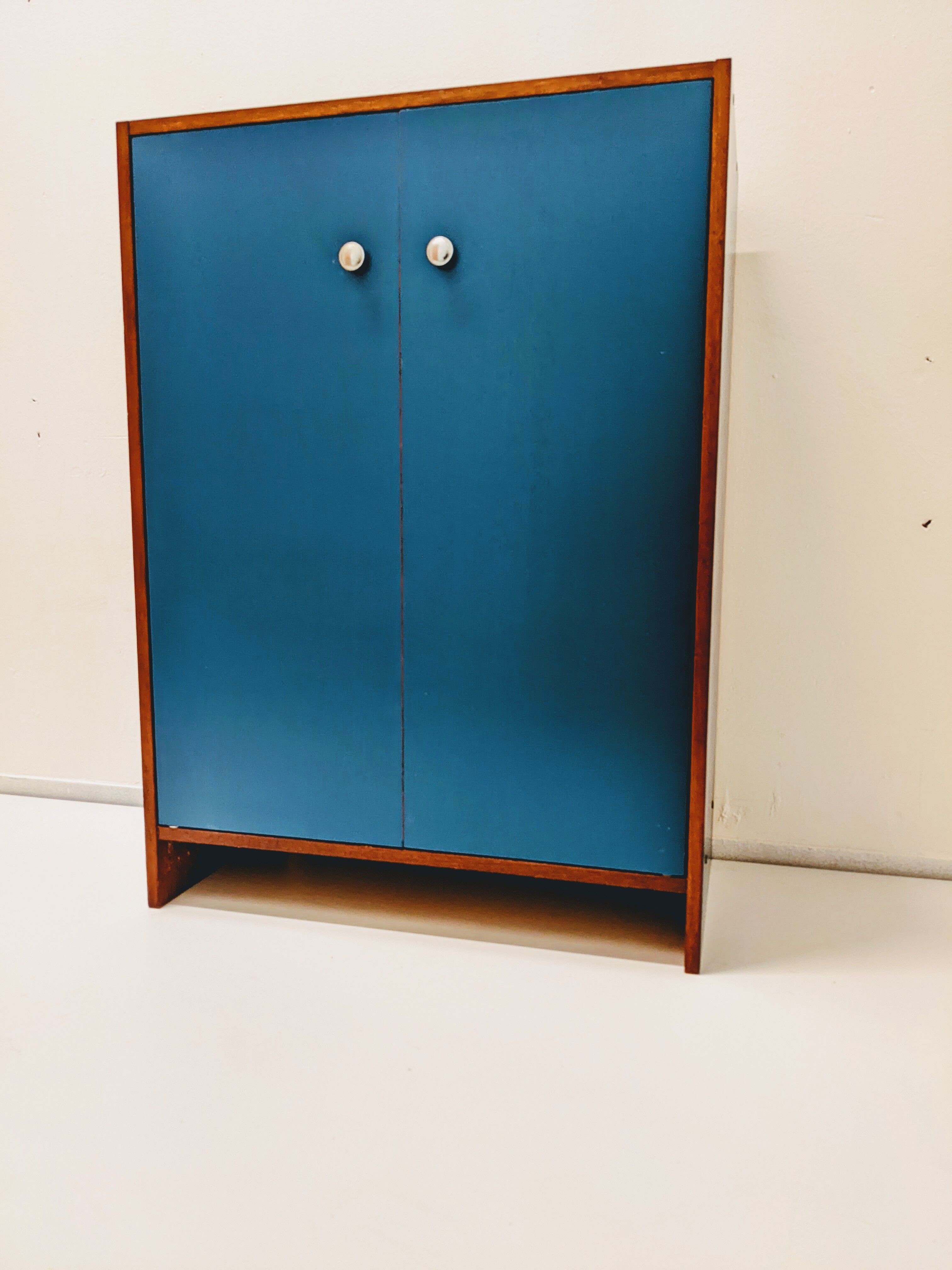 Vintage wooden shoe cabinet