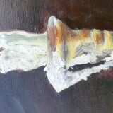 Oil on still life canvas