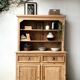 Buffet vaisselier en pin massif style anglais
