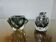 Cendrier et briquet de table en verre de Murano 1970