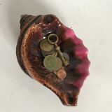 Empty vintage ceramic pocket