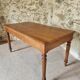 Antique Oak Table – 1930s Desk or Dining Table