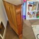 Beautiful corner cupboard - cherry stain - Drawer - one door - Louis Philippe style