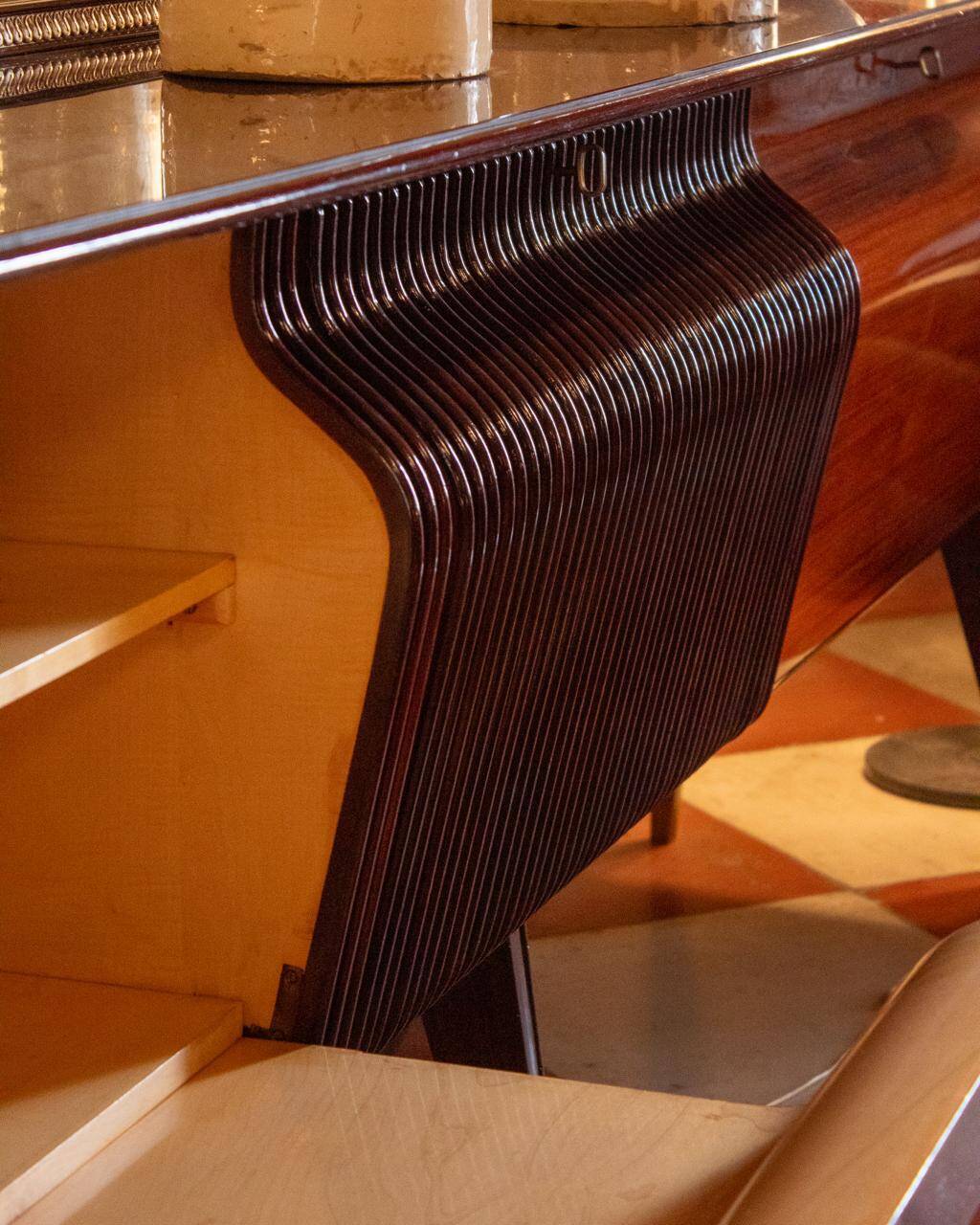 Art Deco Style Vintage Sideboard by Osvaldo Borsani, 1950s