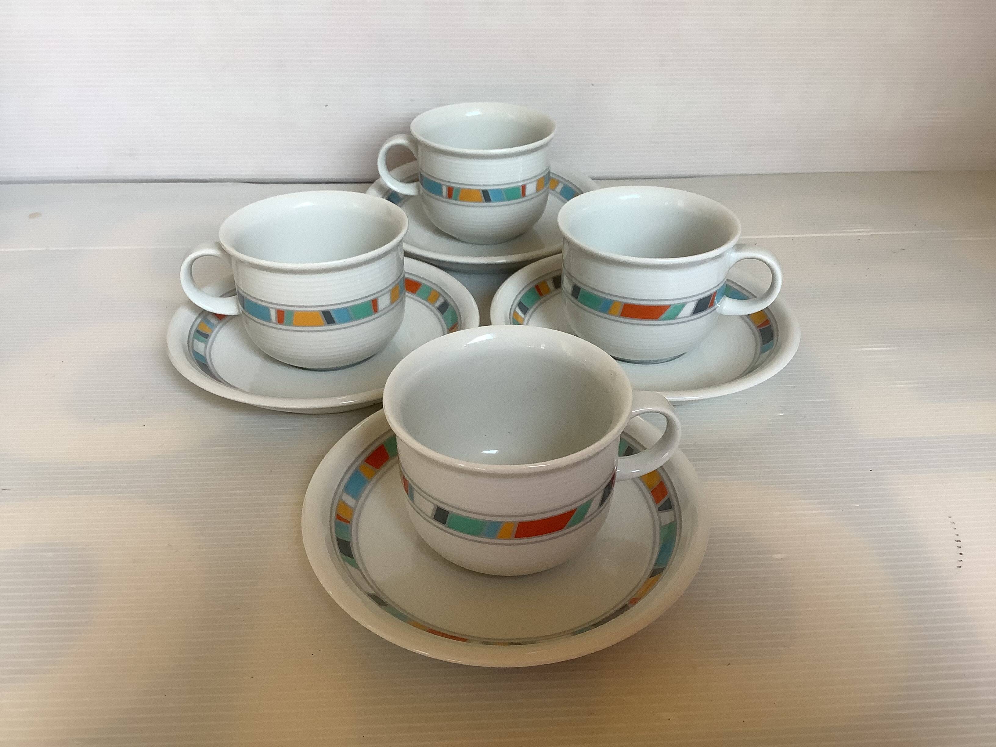 Four Thomas Germany cups from the 80s