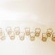 Set of 12 small liquor glasses