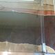 80s Lucite, Glass and Metal Coffee Table