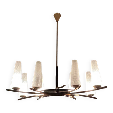 8 light chandelier