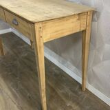 Solid wood airbrushed entrance console